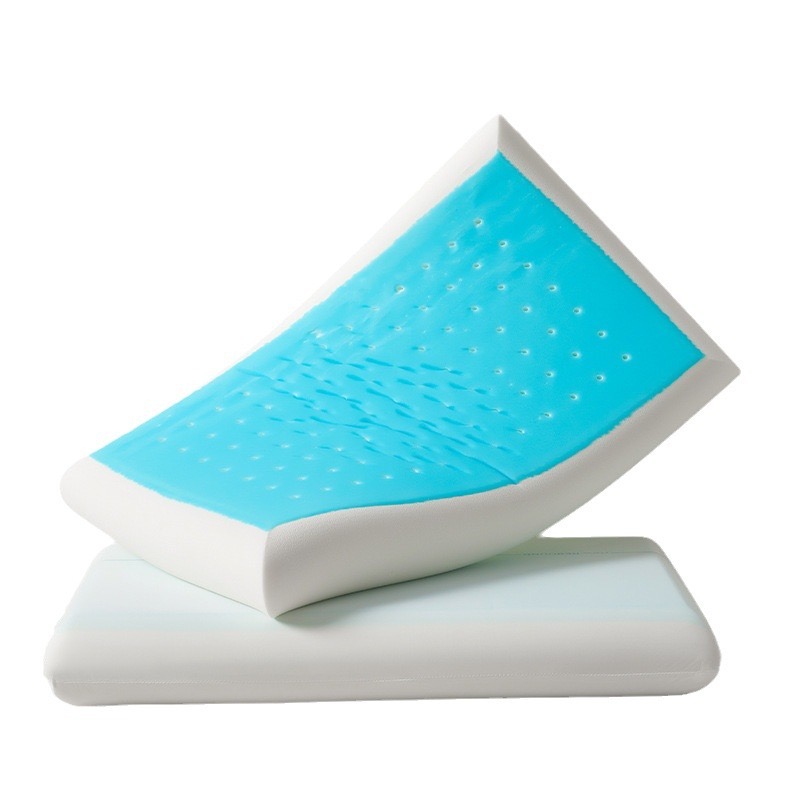PCM coated memory foam pillows -Classic bread shaped (summer pillows)